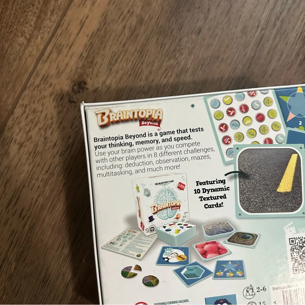 Braintopia Beyond Brain Party Game, Family Game, 2-6 Players, Ages 8+
